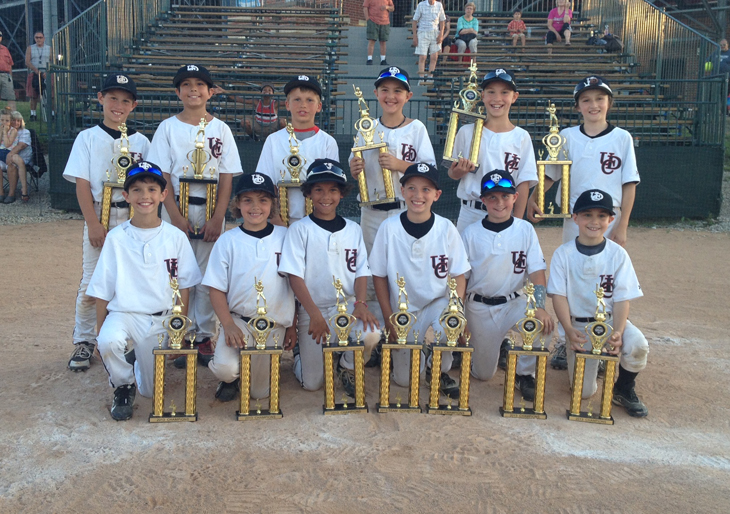 Upper Deck Cougars win the USSSA Best Of the Midwest Fathers Day Tournament.