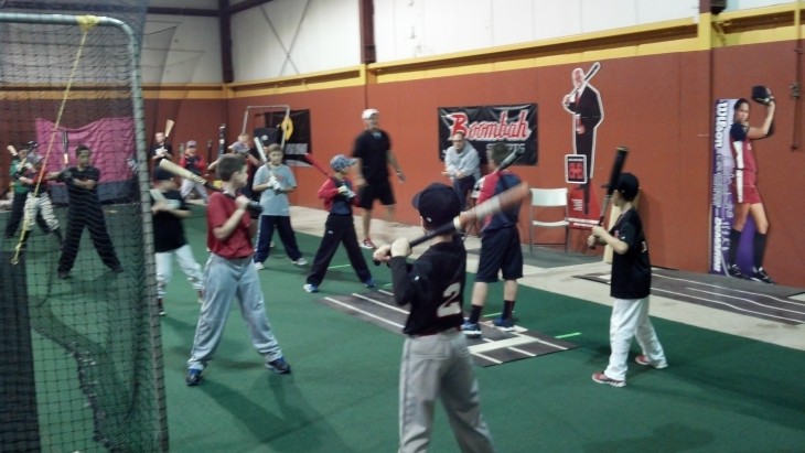 Hitting Clinic at Diamond Sports Academy